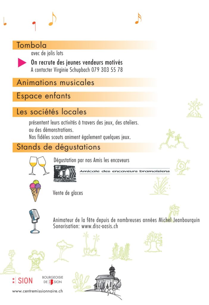 Fête villageoise missionnaire patronale  2026